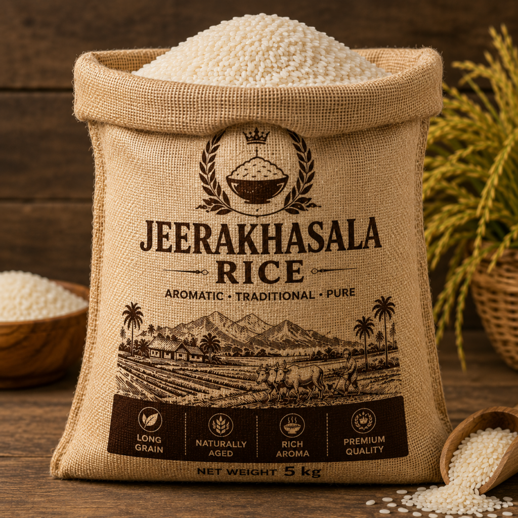 Jeerakhasala Rice (80 Pure – 20 Mixing)